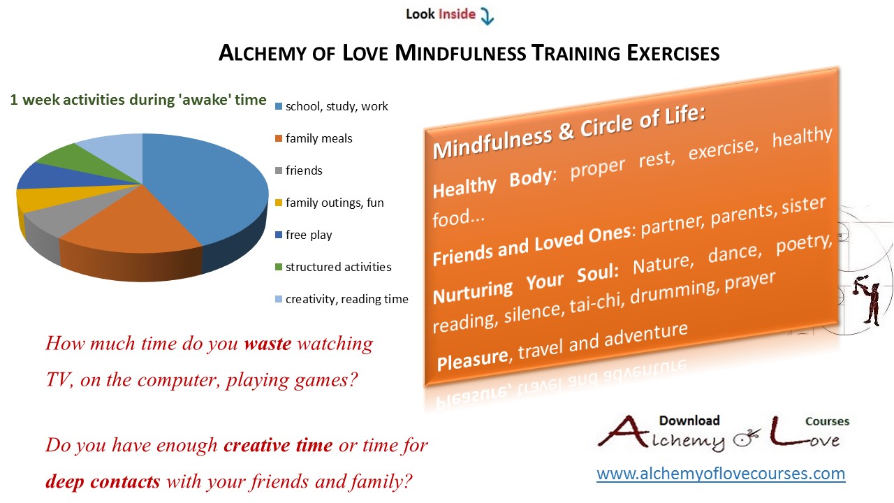 AoL mindfulness training exercises circle of life