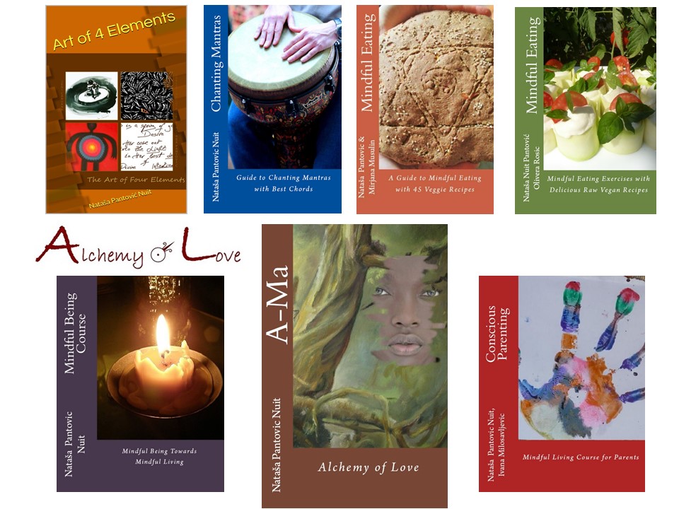 Alchemy of Love Mindfulness Training Books by Nuit
