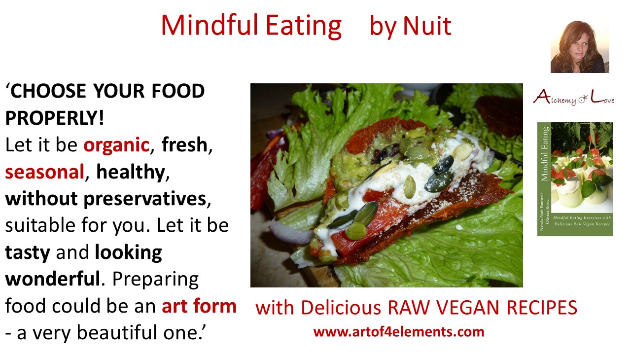 Mindful Eating by Nataša Pantović Quote, Choosing Healthy Food