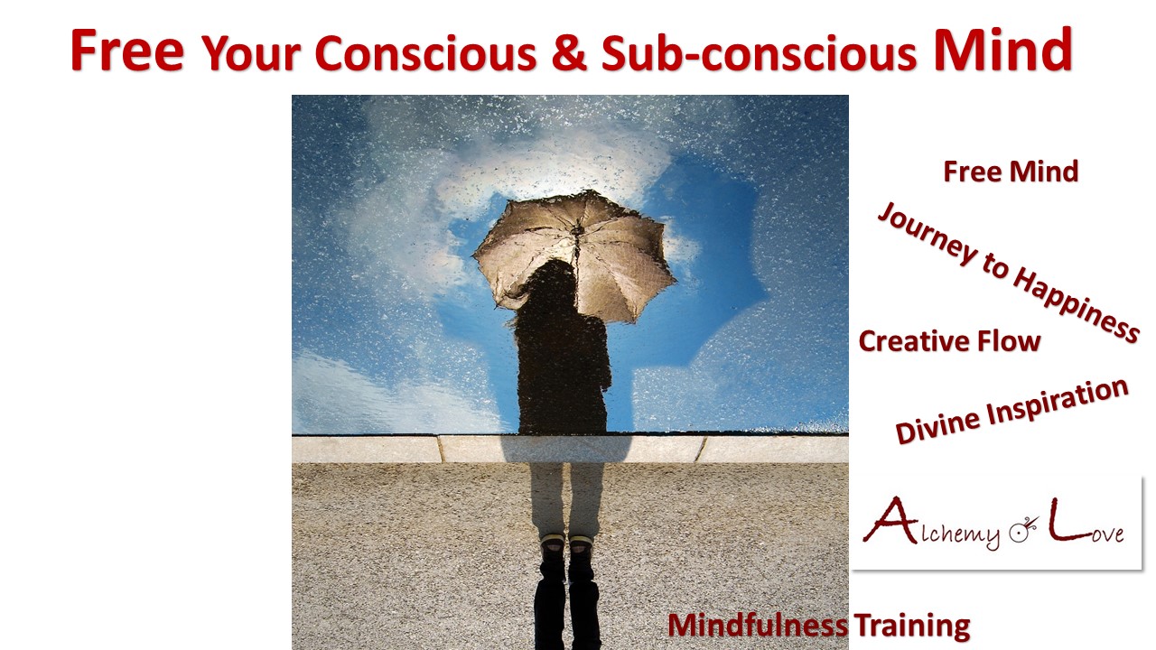 What is creativity free conscious and subconscious mind AoL mindfulness training by Nataša Pantović