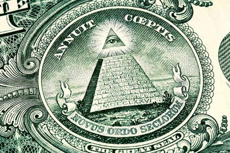 us dollar symbols the Great seal eye and pyramid