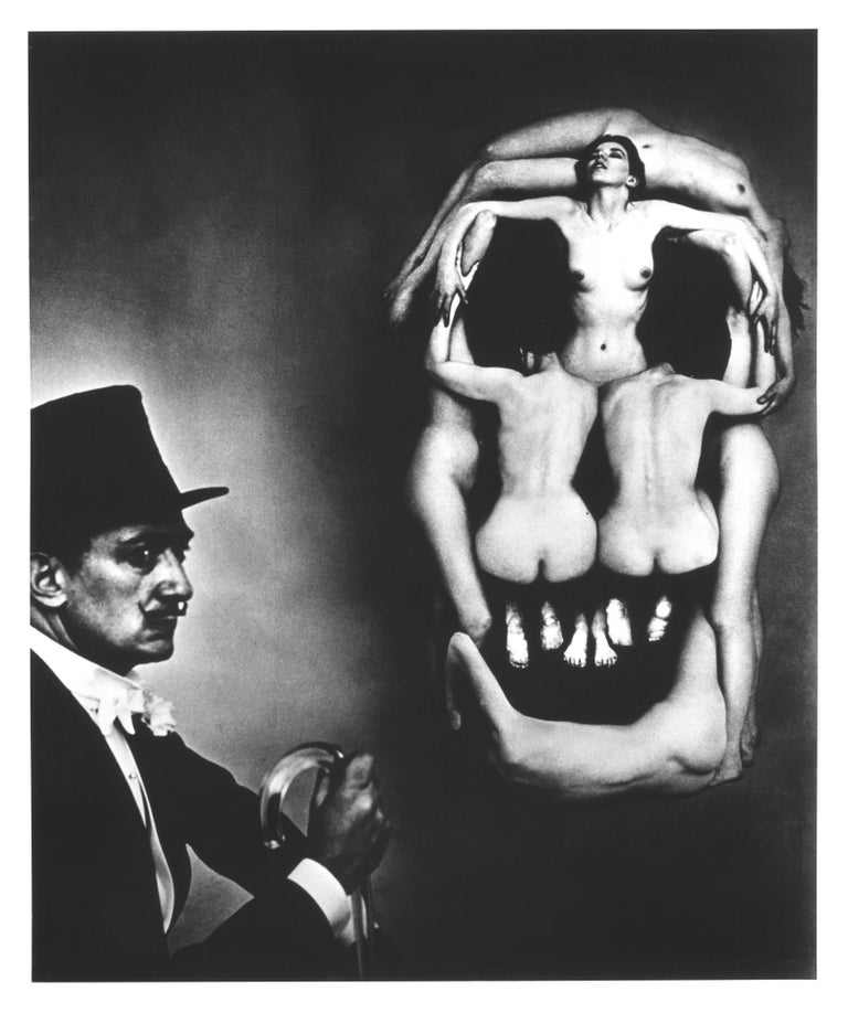 Voluptas Mors or Voluptuous / Desirable Death, 7 Women forming a human skull for Salvador Dali’s 1951 photo-shoot 
