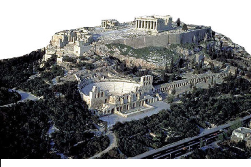 slopes of the Acropolis Greece Mysticism of Ancient Temples 2500 BC