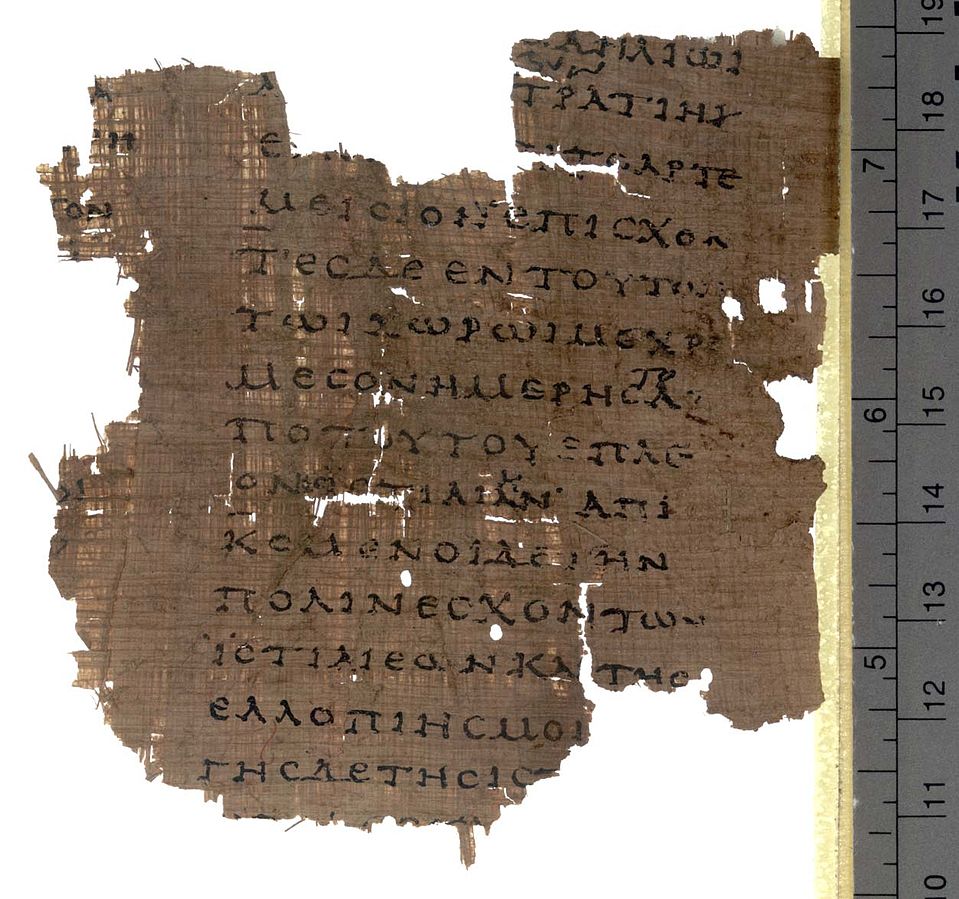 Fragment from the Herodotus Histories Papyrus 200 AC