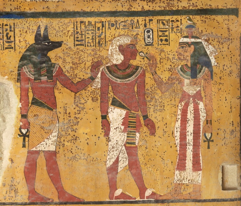 Pharaoh Tutankhamuns tomb, 18th dynasty South Wall