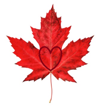 symbols of love maple leaf