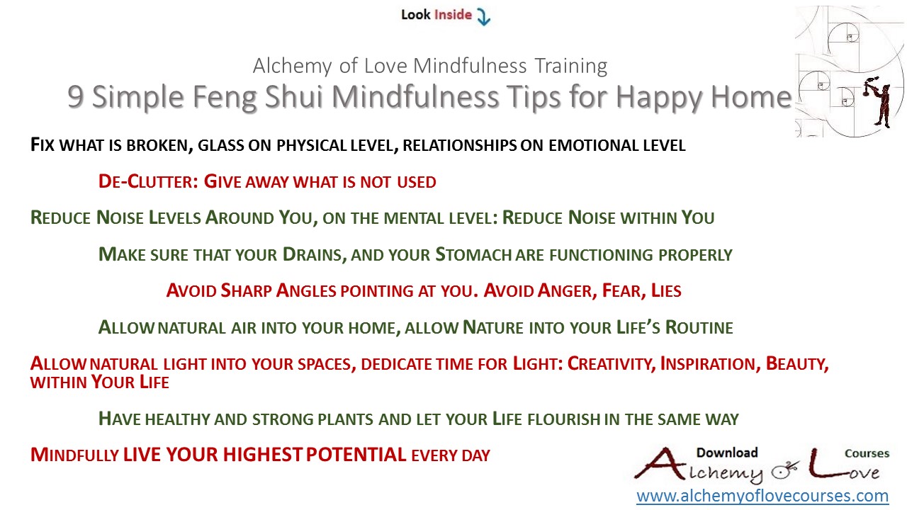 personality questionnaire home, 9 simple feng shui mindfulness tips for happy home