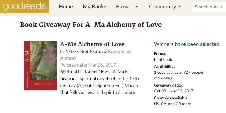 Amazing 927 spiritual researchers requested our signed free copy of Ama