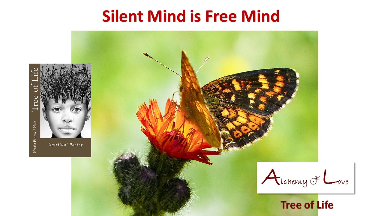 silent mind is free mind from Tree of Life by Natasa Pantovic