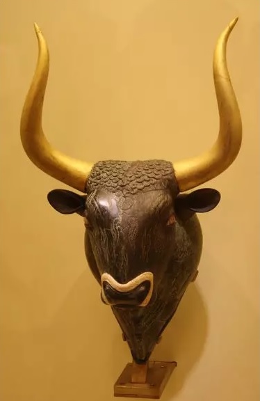 Ancient Greece and Mesopotamia Golden Bull