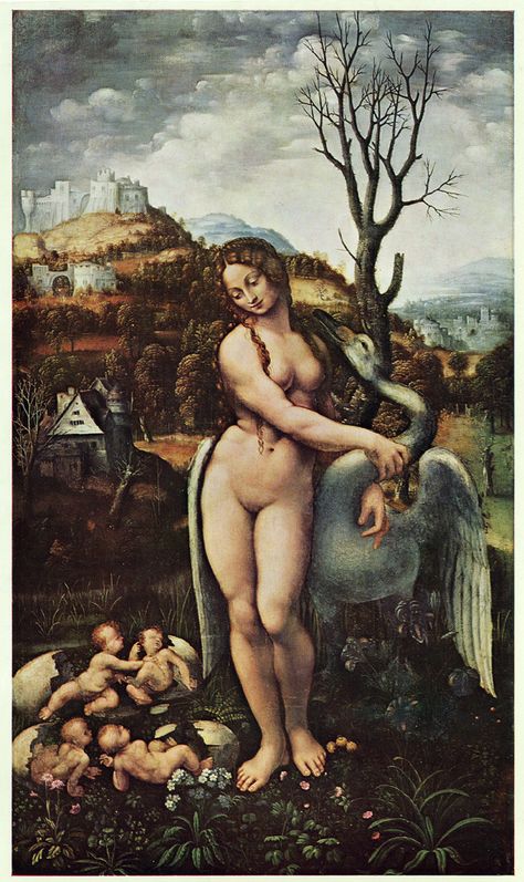 Leda with Swans Leonardo da Vinci 1510