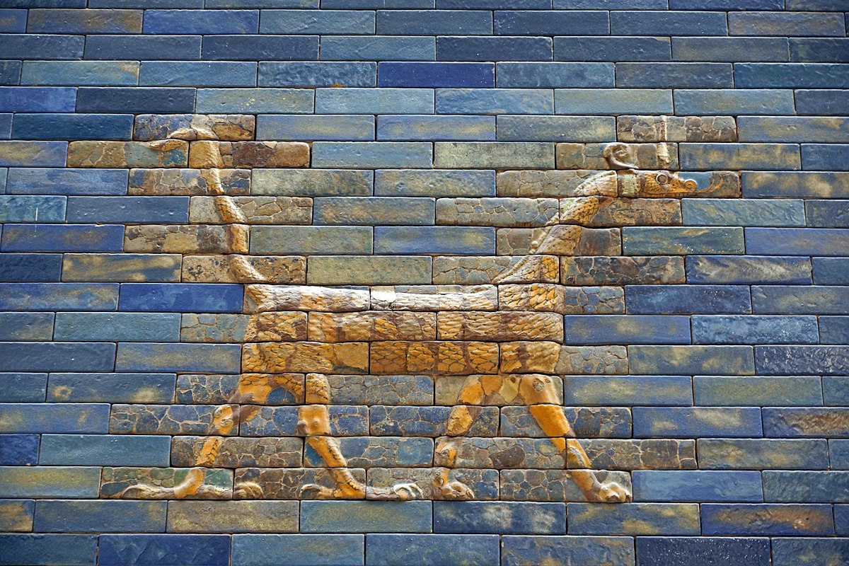 Berlin Pergamon Museum, Ischtar Gate of Babylon Dragon