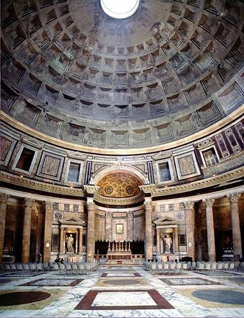 Pantheon Hadrian 124 AD Rome Ancient Italy