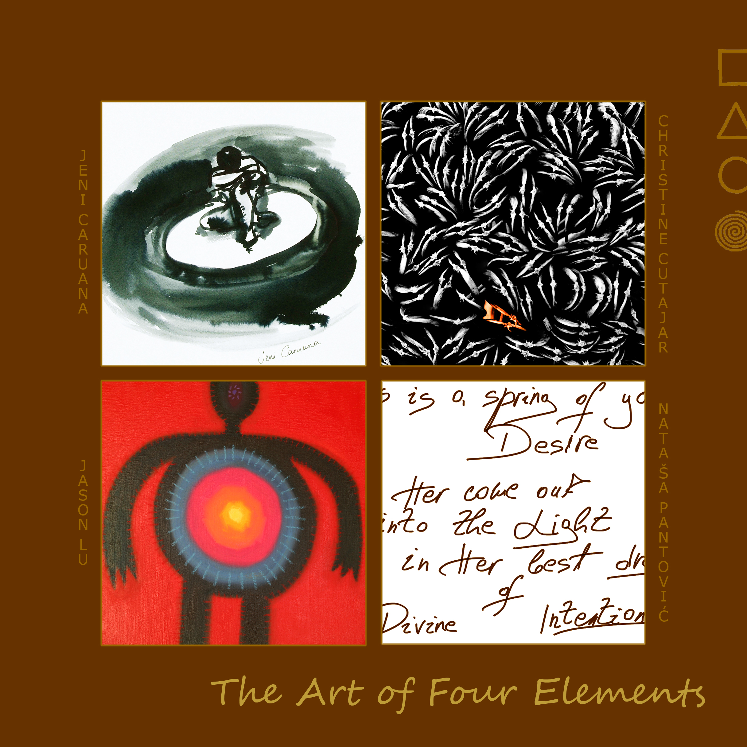 Art of 4 Elements Discover Alchemy through Poetry by Natasa Pantovic Jason Lu Christine Cutajar Jeni Caruana