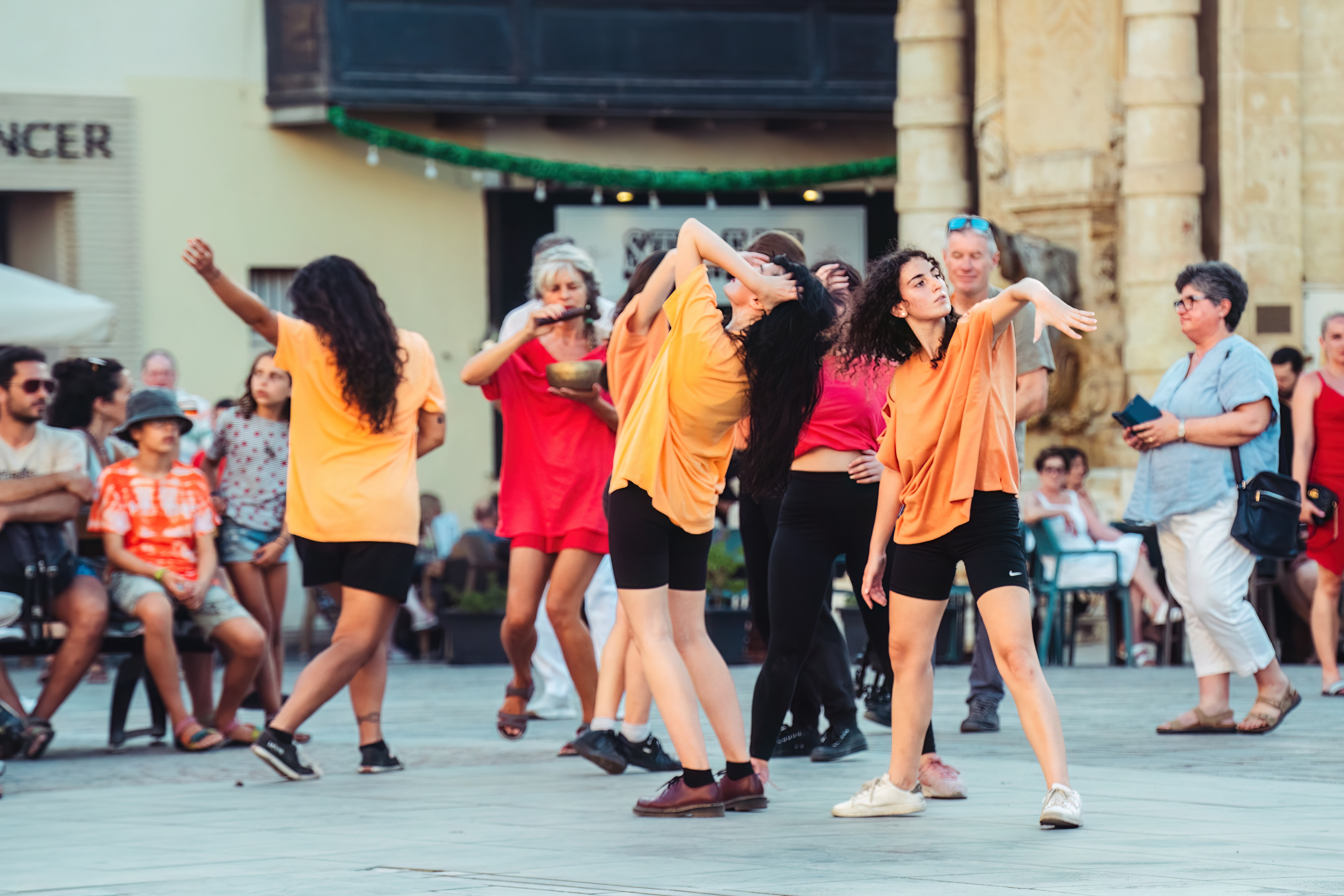 dance-performance-urban-symphonies-at-dance-festival-malta-in-valletta-natasa-pantovic-in-front-of-parlament